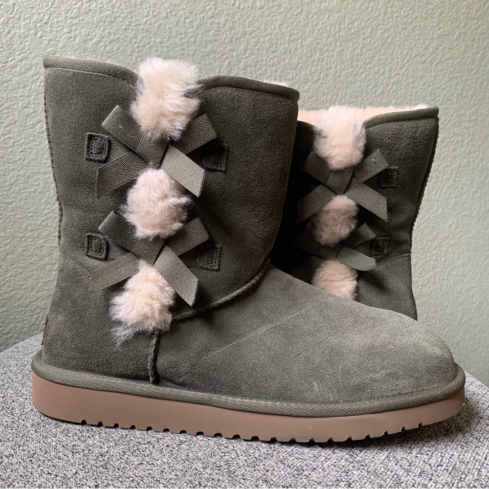 Koolaburra by UGG victoria short boots gray women's 11 NWOT